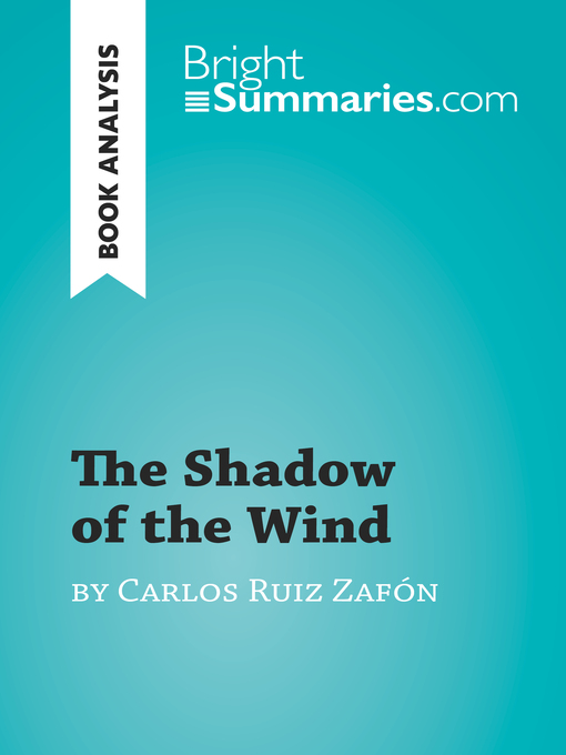 Cover of The Shadow of the Wind by Carlos Ruiz Zafón (Book Analysis)